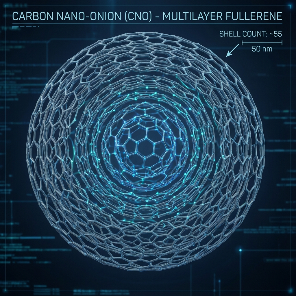 Carbon Nano-Onions Visualization